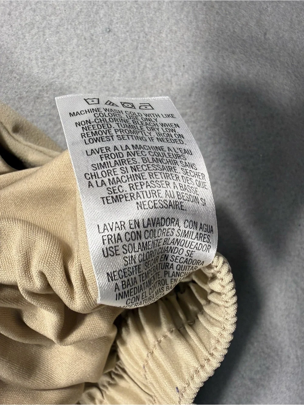 Nautica cream khaki